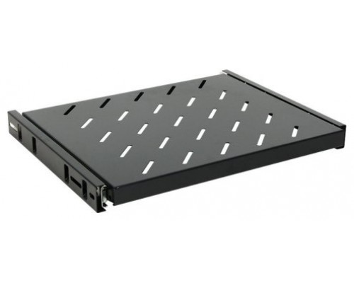 Bandeja perforada con guias telescopicas para rack.